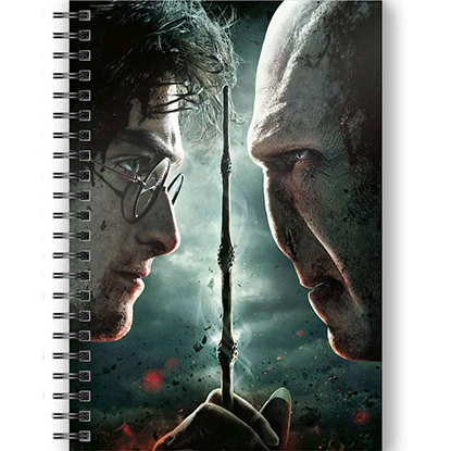 SD Toys Harry Potter VS Voldemort 3D Effect - Notebook A5 Size 15 x 21 x 2 cm (SDTWRN25040)
