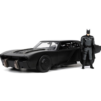 Simba Toys Metal Figure Batman + Batmobile 1:24