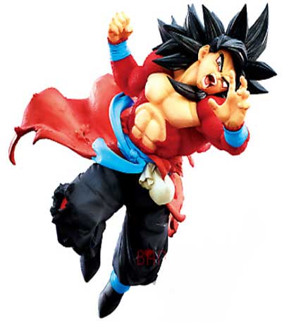 Banpresto Super Dragonball: Heroes 9th Anniversary Figure - Super Saiyan 4 Son Gokou: Xeno (14cm) (39851)