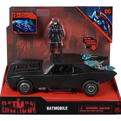 Spin Master DC The Batman: Batmobile με φιγούρα (6060519)