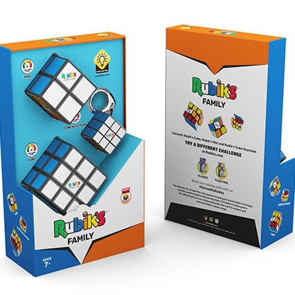 Spin Master Rubik’s Cube: Οικογενειακή Συσκευασία Δώρου (3 pcs) (6064015)
