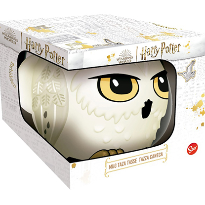 Stor Κούπα HARRY POTTER - Hedwige - Ceramic Mug 3D - 330 ml (08208)