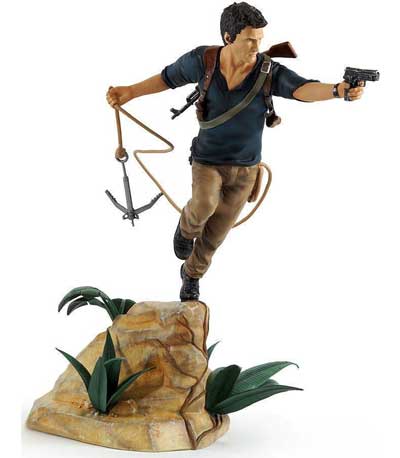 Uncharted - Nathan Drake Statue 30cm - (GE3222)