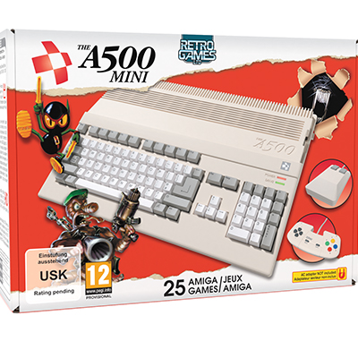 The A500 Mini Console (with 25 Amiga Games)