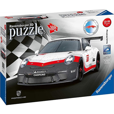 Ravensburger 3D Puzzle: Porche 911 GT3 Cup (108pcs) (11147)