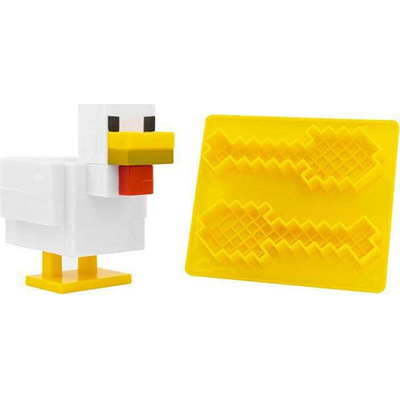 Paladone Minecraft Chicken Egg Cup and Toast Cutter BDP PP6732MCF