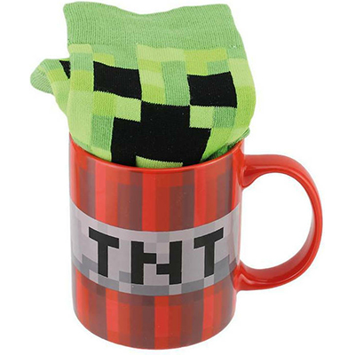 Paladone Minecraft Mug & Socks Set (PP7530MCF)