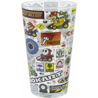 Paladone Mario Kart Ποτήρι Γυάλινο Διάφανο 400ml (PP8325NN)