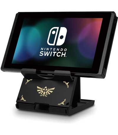 HORI Official Nintendo Switch Compact Playstand Console Stand - Zelda Edition