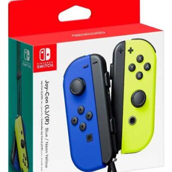Μεταχειρισμενα Χειριστηρια Nintendo Joy-Con Set Blue/Neon Yellow USED (1 Μηνας Εγγυηση AstronGameClub)