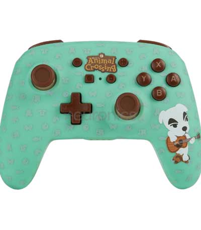 PowerA Enhanced Wireless Controller for Nintendo Switch - Animal Crossing K.K. Slider