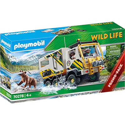 Playmobil Wild Life: Εξερευνητικό όχημα για 4+ ετών (70278)
