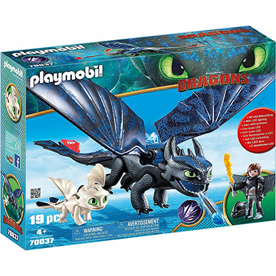 Playmobil Dragons Ο Φαφούτης κι ο Ψάρης με ένα Δρακούλη για 4+ ετών 70037