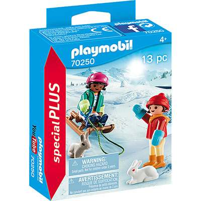 Playmobil Special Plus Παιδάκια Με Έλκηθρο 70250