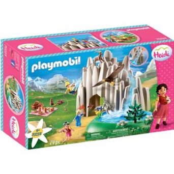 Playmobil Η Χάιντι ο Πέτερ και η Κλάρα στην Κρυστάλλινη Λίμνη (70254)