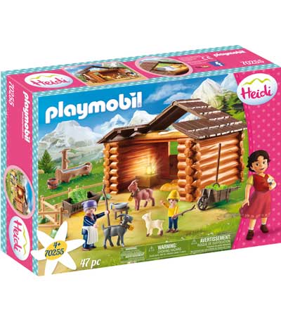 Playmobil Ο Πέτερ και η γιαγιά στη στάνη με τις κατσικούλες του (70255)