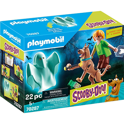 Playmobil Ο Σκούμπι και ο Σάγκι με ένα φάντασμα για 5+ ετών (70287)