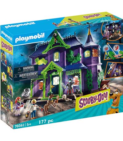 Playmobil Scooby-Doo! Περιπέτεια Στο Στοιχειωμένο Σπίτι (70361)