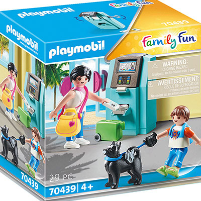 Playmobil Family Fun Tourists with ATM για 4+ ετών 70439