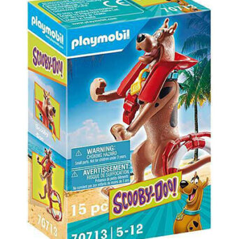 Playmobil Scooby-Doo Συλλεκτική Φιγούρα Scooby Ναυαγοσώστης 70713