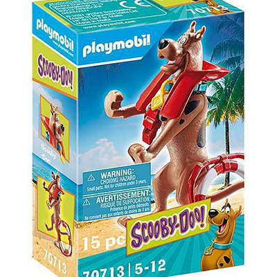 Playmobil Scooby-Doo Συλλεκτική Φιγούρα Scooby Ναυαγοσώστης 70713
