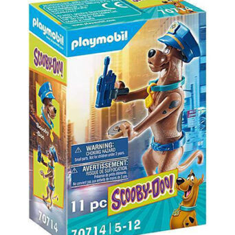 Playmobil Scooby-Doo Συλλεκτική Φιγούρα Scooby Αστυνομικός 70714