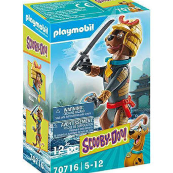 Playmobil Scooby-Doo Συλλεκτική Φιγούρα Scooby Σαμουράι 70716