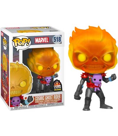 Funko POP! Marvel Cosmic Ghost Rider Exclusive Vinyl Bobble Head #518