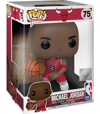 Funko Pop! Basketball Nba: Chicago Bulls - Michael Jordan 25cm (Red Jersey) (Special Edition) #75