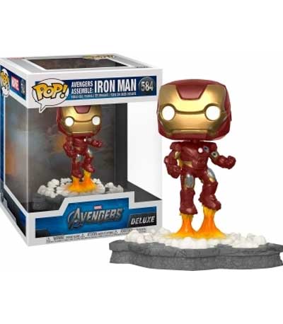 Funko POP! Deluxe Marvel Avengers: Avengers Assemble - Iron Man (Special Edition) #584