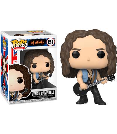 Funko POP! Rocks Def Leppard - Vivian Campbell #151