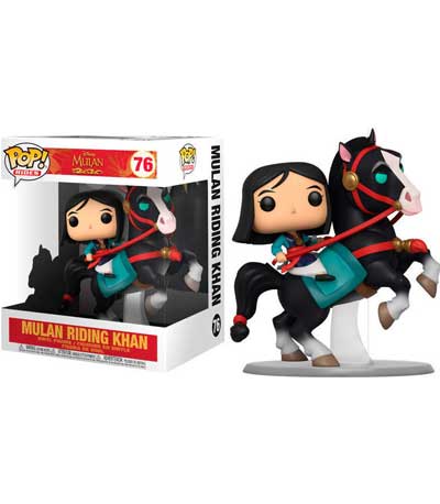 Funko POP! Disney: Mulan Riding Khan (15cm) #76
