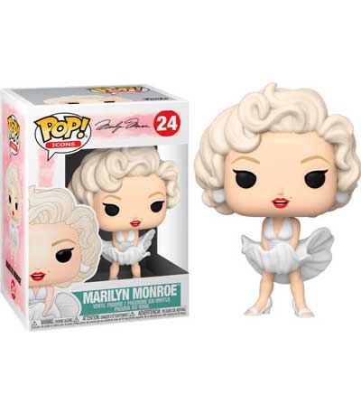 Funko Pop! Icons: Marilyn Monroe (White Dress) #24