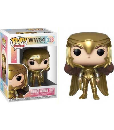 Funko POP! Heroes: WW84 - Wonder Woman Golden Armor #323