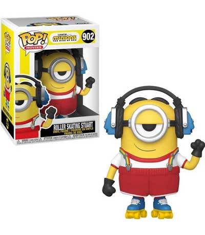 Funko POP! Movies: Minions 2 - Roller Skating Stuart #902