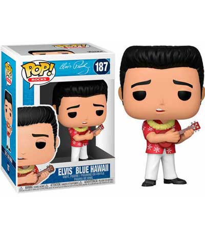 Funko POP! Rocks: Elvis Presley - Elvis Blue Hawaii #187