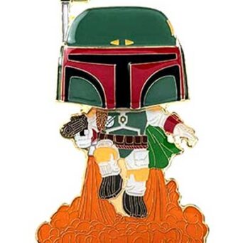 Funko POP! Star Wars - Boba Fett #09 Flying Large Enamel Pin (STPP0009)