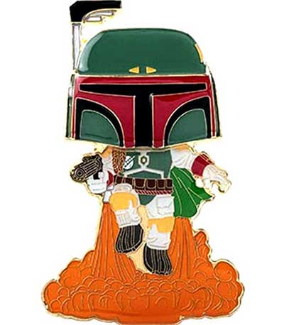 Funko POP! Star Wars - Boba Fett #09 Flying Large Enamel Pin (STPP0009)