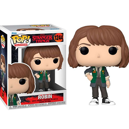 Funko POP! STRANGER THINGS - S4 - Robin #1244 Figure