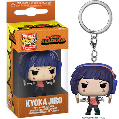 Funko Pocket Pop: Μπρελόκ My Hero Academia - Kyoka Jiro Figure Keychain