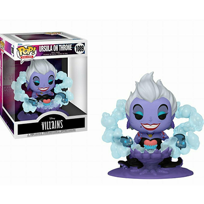 Funko Pop! Deluxe: Disney Villains - Ursula on Throne #1089 Figure
