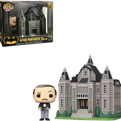 Funko Pop! Town: Batman - Alfred Pennyworth With Wayne Manor #13 Figure
