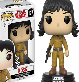 POP! Star Wars Ep. 8 The last Jedi - Rose #197 Vinyl Bobble-Head Figure