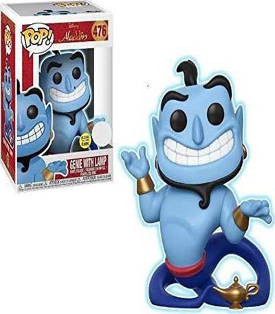 Funko Pop! Disney: Aladdin - Genie With Lamp (Glows in the Dark) Special Edition #476