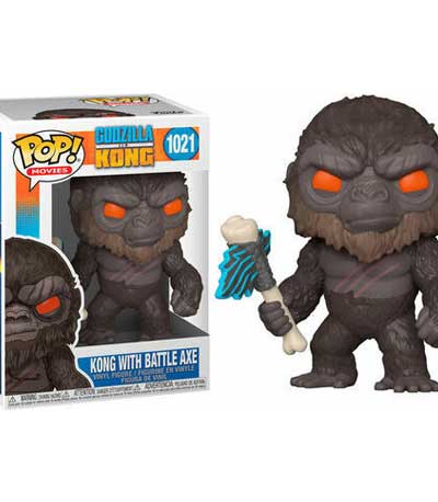 Funko POP! Movies: Godzilla Vs Kong - Kong with Battle Axe #1021 Vinyl Figure
