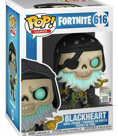 Funko POP! Games: Fortnite - Blackheart #616 Vinyl Figure