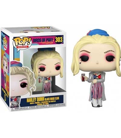 Funko POP! Heroes: Birds of Prey - Harley Quinn Black Mask Club #303