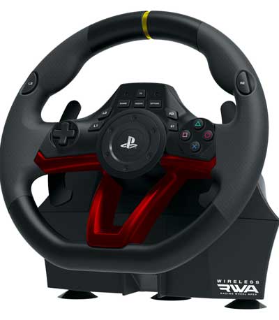 HORI WIRELESS RACING WHEEL APEX (PS4-142E) FOR PS4/PC