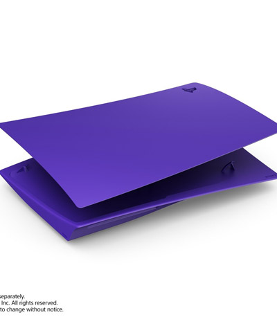 PS5 Sony Console Digital Edition Covers Galactic Purple