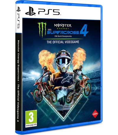 Monster Energy Supercross The Official Videogame 4 PS5 NEW